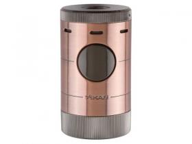 Xikar Volta Vintage Bronze Tischfeuerzeug Quad Jet-Flame
